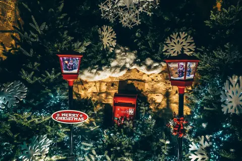 Kerstsfeer aan het Drielandenpunt, Slenaken in Heijenrath — foto 9