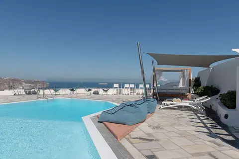 Calderas Dolphin Suites in Hemera Holiday Home villa on Santorini, foto 20
