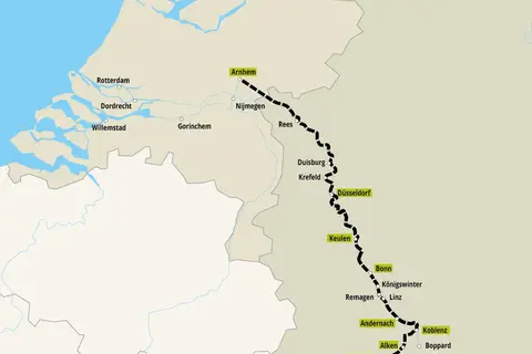 Over de Rijn, Moezel en Saar naar Saarlouis in Ensch — foto 4