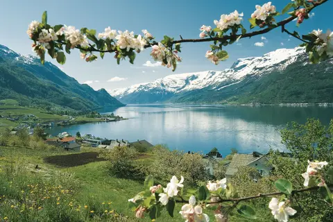 Fjorden, Gletsjers en Dalen in Noorwegen — foto 2