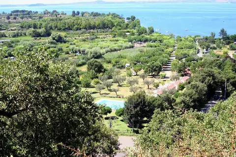 Blu Camping Holiday Garden in Bolsena