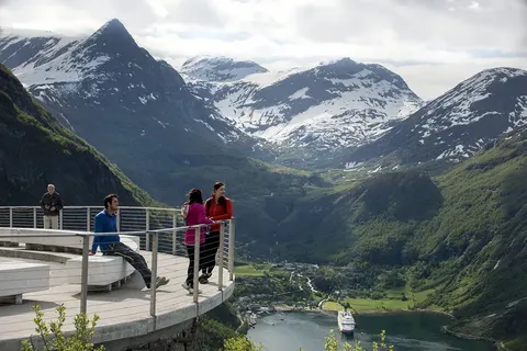 Fjorden, Gletsjers en Dalen foto 20