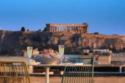 Brown Acropol in Athene