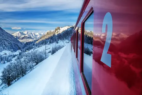 Kerst met de Glacier- en Bernina Express in Zwitserland — foto 8