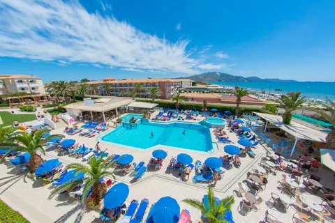 Poseidon Beach in Laganas Municipal Unit
