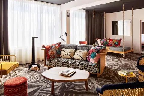 Hotel Mama Shelter Prag in Praag, foto 12