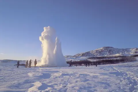 Gletsjers en het Noorderlicht in Zuid-IJsland en Reykjavik