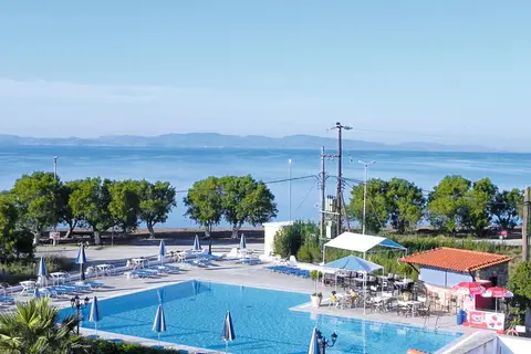 Kalloni Bay in Σκάλα Καλλονής
