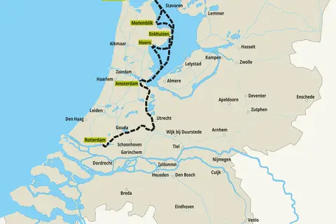IJsselmeer en Waddenzee in Westerveld — foto 4