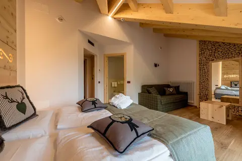Tevini Dolomites Charming Hotel in Commezzadura — foto 52