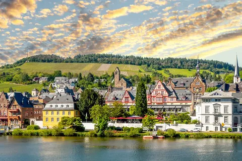 Fietsen langs de Moezel en Saar foto 7