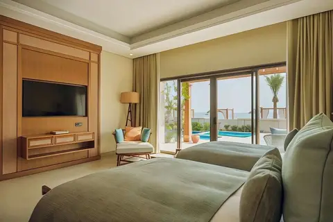 Naama Beach Villas & Spa in Al Aqah - العقة — foto 25