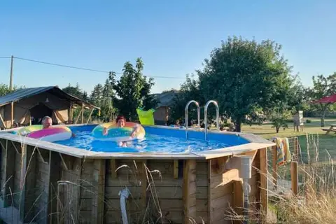 Vodatent Camping Sous les Cloches in Terjat — foto 2