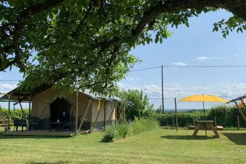 Vodatent Camping Sous les Cloches in Terjat — foto 11