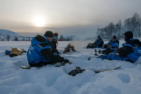 5-daags Winteravontuur Malangen foto 12