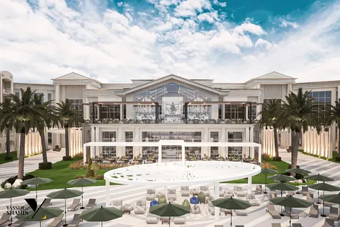 Serenity Sky Arc Sahl Hasheesh in Arrivals Piazza