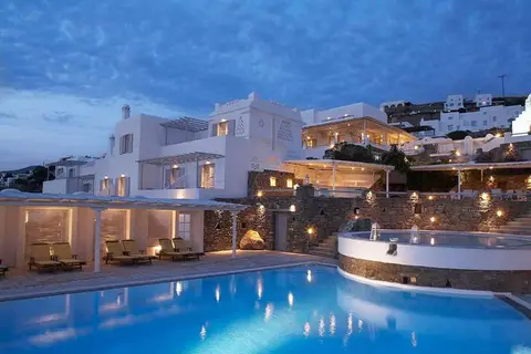Porto Mykonos Hotel in Τούρλος