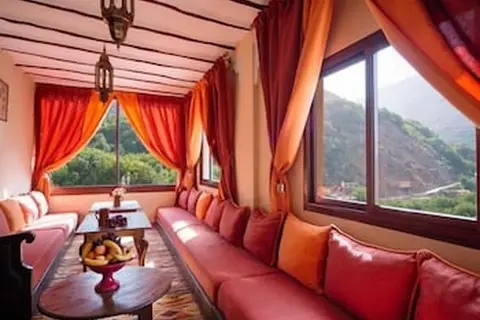 Riad Atlas Toubkal in Asni ⴰⵙⵏⵉ أسني — foto 18