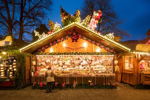 Kerstsfeer aan het Drielandenpunt, Slenaken in Heijenrath — foto 2