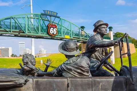Historic Route 66 in Tulsa, foto 13