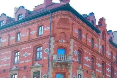 Red Brick Apartments in Krakau