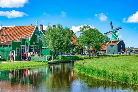 Friesland en Noord-Holland vanaf Rotterdam foto 2