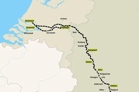 Over de Rijn naar Rüdesheim vanaf Rotterdam foto 4