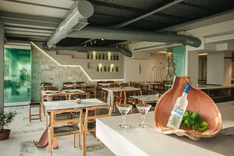 Blue Carpet Luxury Suites in Πευκοχώρι — foto 12