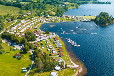 Camping Norsjö in Akkerhaugen
