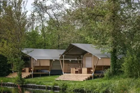Vodatent Vakantiepark De Kleine Wielen in Leeuwarden — foto 3