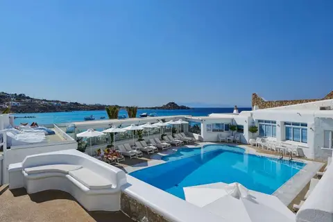 Petinos Beach Hotel in Platys Gialos, foto 2
