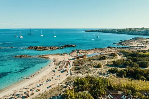 Portu Saler in Formentera
