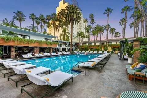 The Hollywood Roosevelt Hotel in Los Angeles