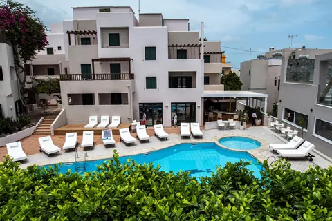 Porto Greco Village Beach in Chersonisos Municipal Unit