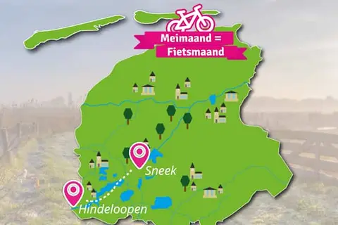Fietsvakantie 7 Friese steden in Hindeloopen