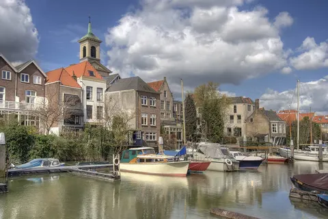 Wadden en Windmolens vanaf Rotterdam foto 21