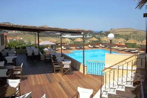 Belvedere Hotel Molyvos in Molyvos, foto 7