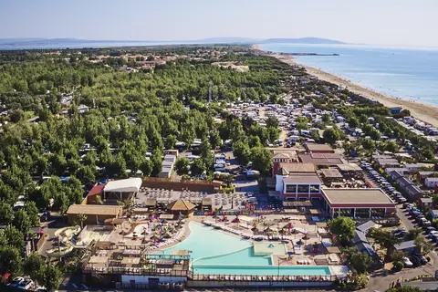 Camping Les Méditerranées Beach Garden in Marseillan