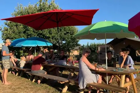 Vodatent Camping Sous les Cloches in Terjat — foto 4