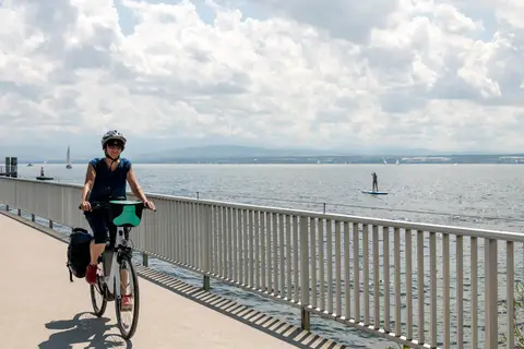 Fietsen rondom de Bodensee in Duitsland