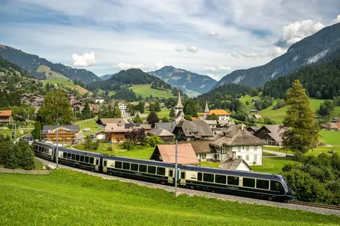 Glacier- en Bernina Express in Zwitserse treinen — foto 16