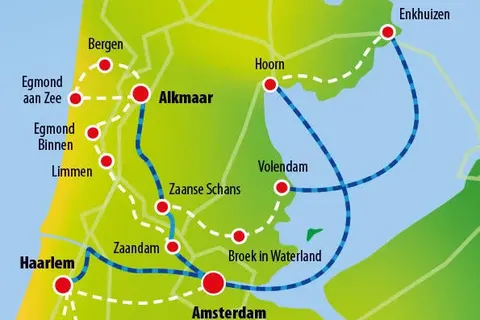 Fietscruise voorjaarstour tulpen en Nederlands erfgoed met De Nassau foto 4