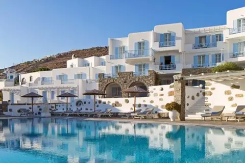 Manoulas Mykonos Beach Resort in Άγιος Ιωάννης Διακόφτης