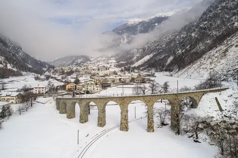 Kerst met de Glacier- en Bernina Express in Zwitserland — foto 10