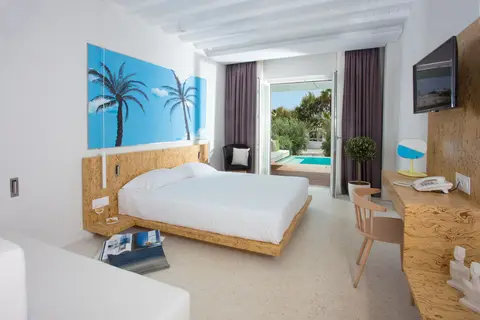 Mykonos Dove Beach Hotel in Πλατύς Γιαλός — foto 16