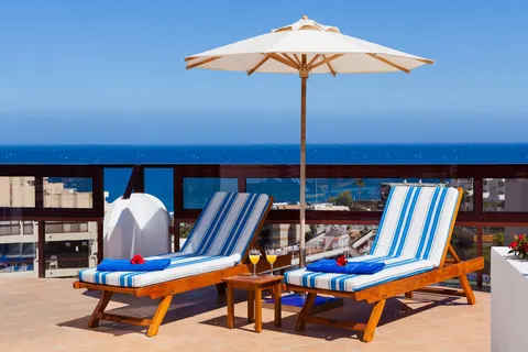 Seaside Sandy Beach in Playa del Inglés — foto 2