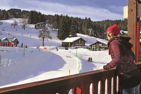 Résidences Vacancéole Le Grand Morillon in Morillon — foto 4
