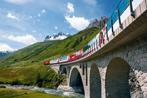 Glacier- en Bernina Express foto 5