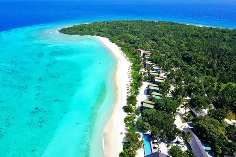 The Barefoot Eco Hotel in Dhaalu Atoll