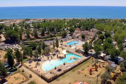 Camping Le Méditerranée-plage in Vias